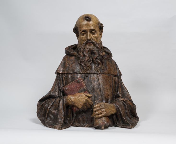 SIENA. Archivio Storico, Statua raffigurante busto di Sant’Antonio